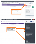 pictorial guidance for updating waiting area information