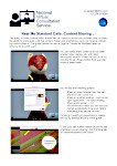 Thumbnail image of content sharing guide